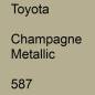 Preview: Toyota, Champagne Metallic, 587.